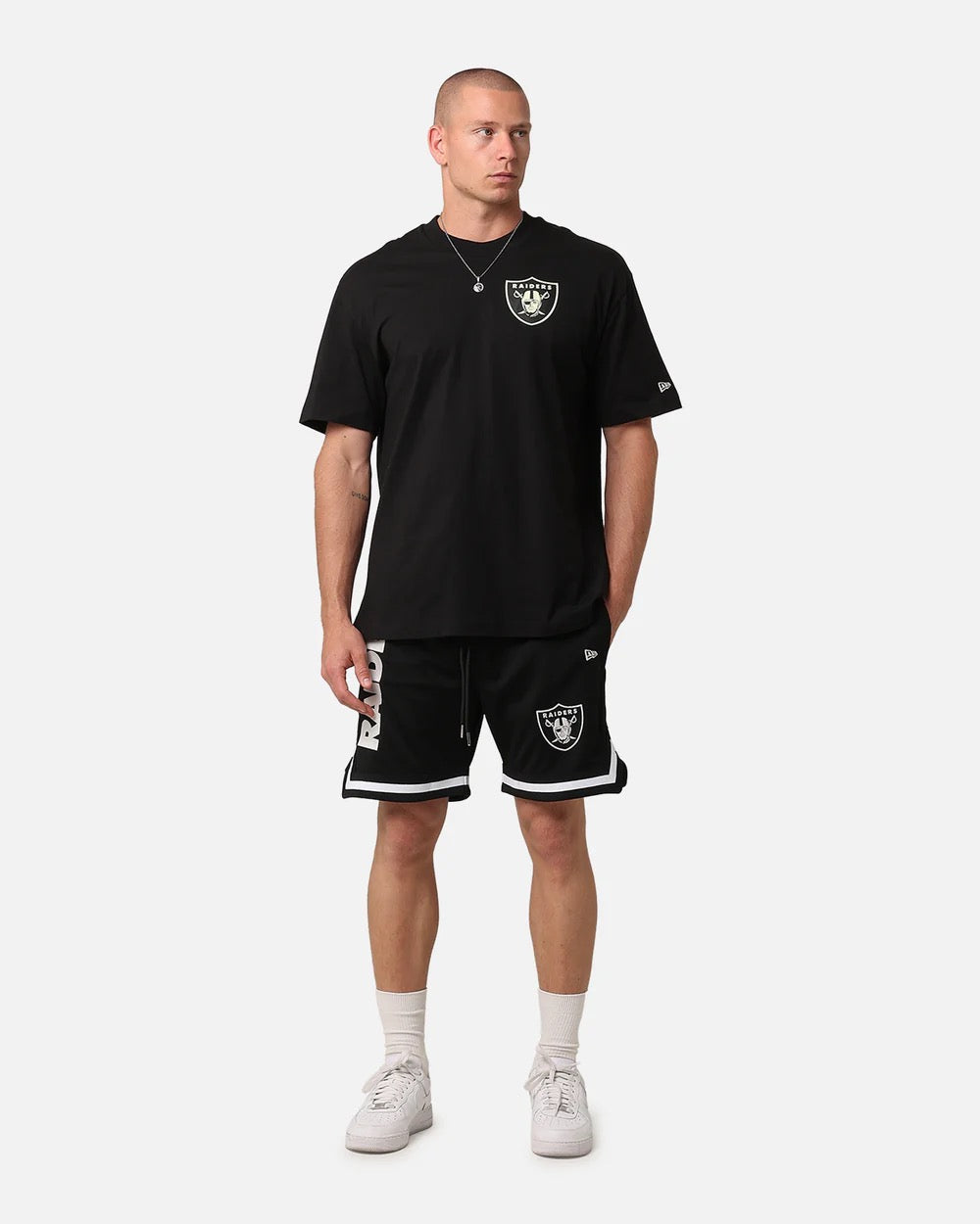 New Era Mesh Short Las Vegas Raiders Men's Black