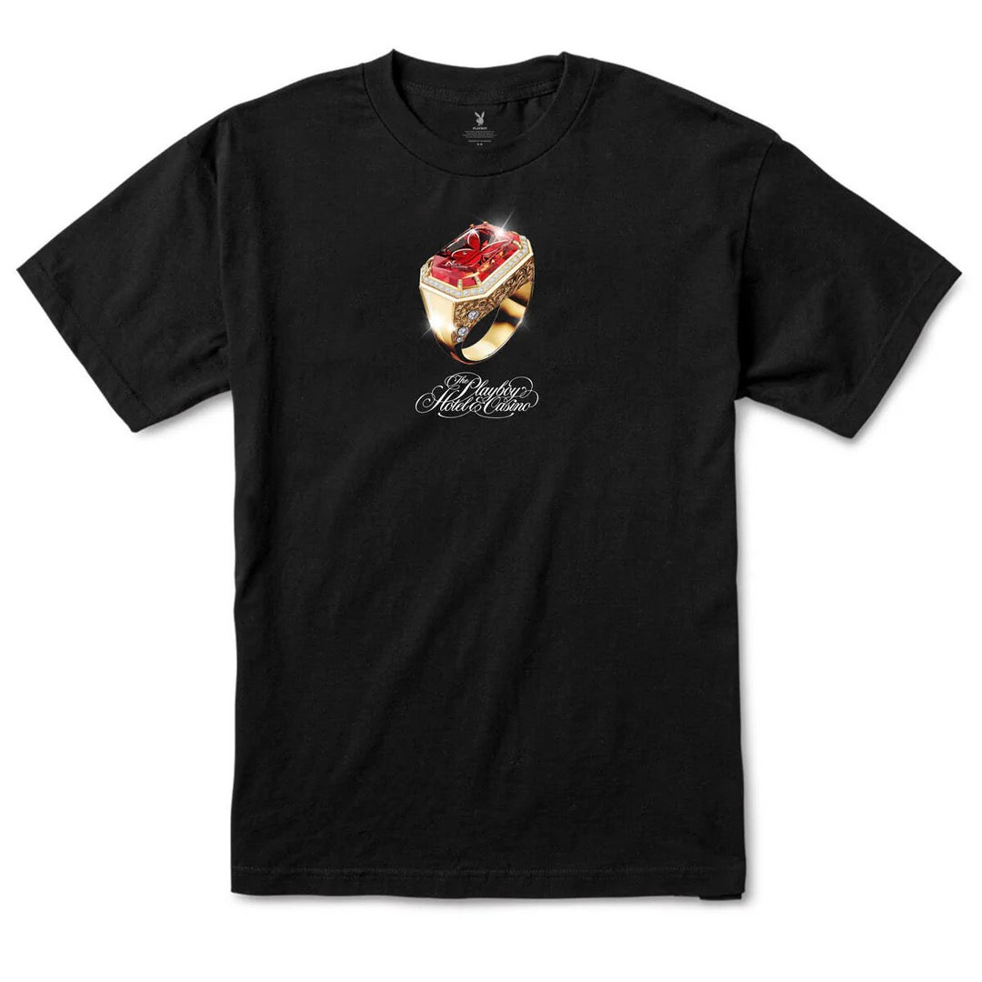 Playboy Color Bars x Playboy Ruby Black T-Shirt