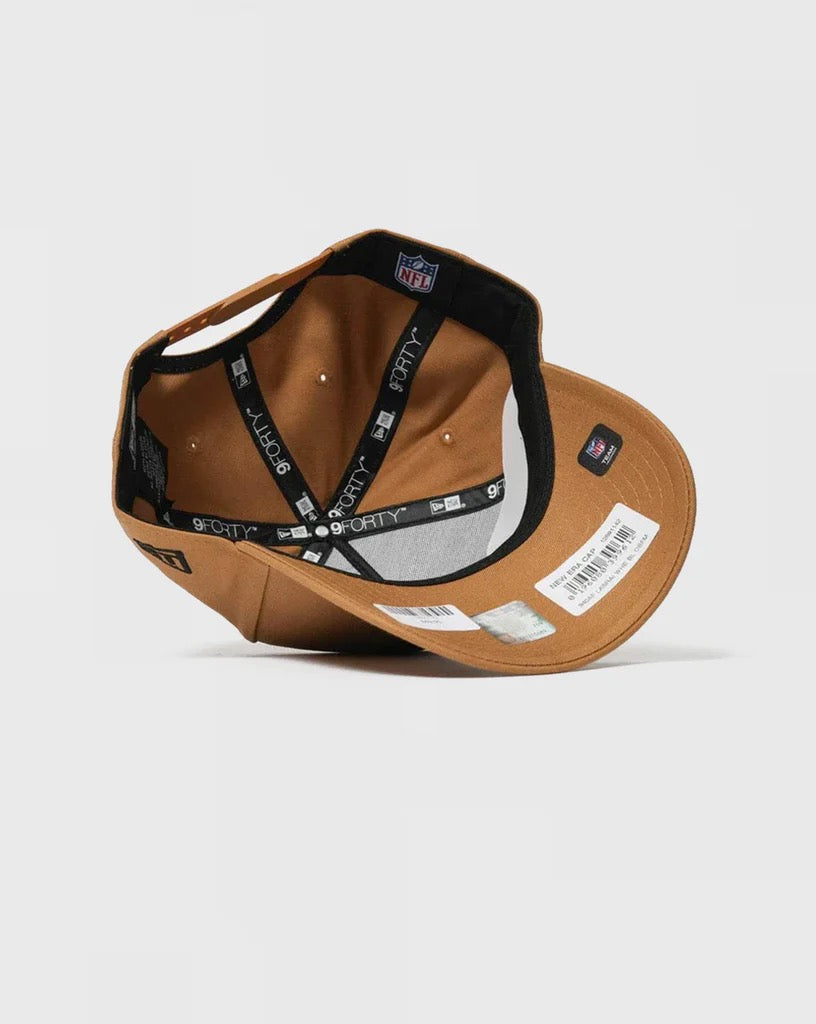 NEW ERA 940 A-FRAME LAS VEGAS RAIDERS CAP - WHEAT