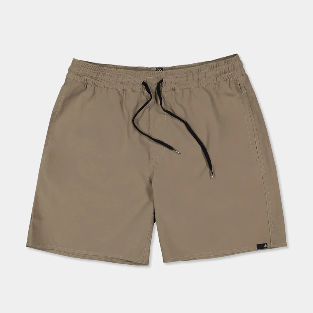 Volcom Sparklestone Elastic Waist Hybrid Short Men's Brindle