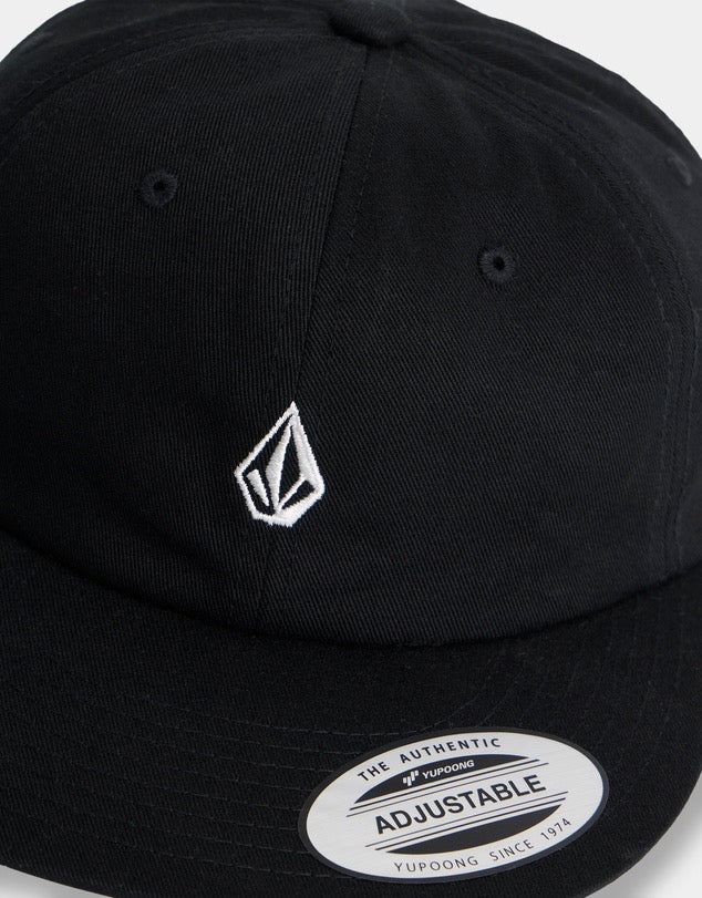 Volcom Full Stone Adjustable DAD CAP - BLACK