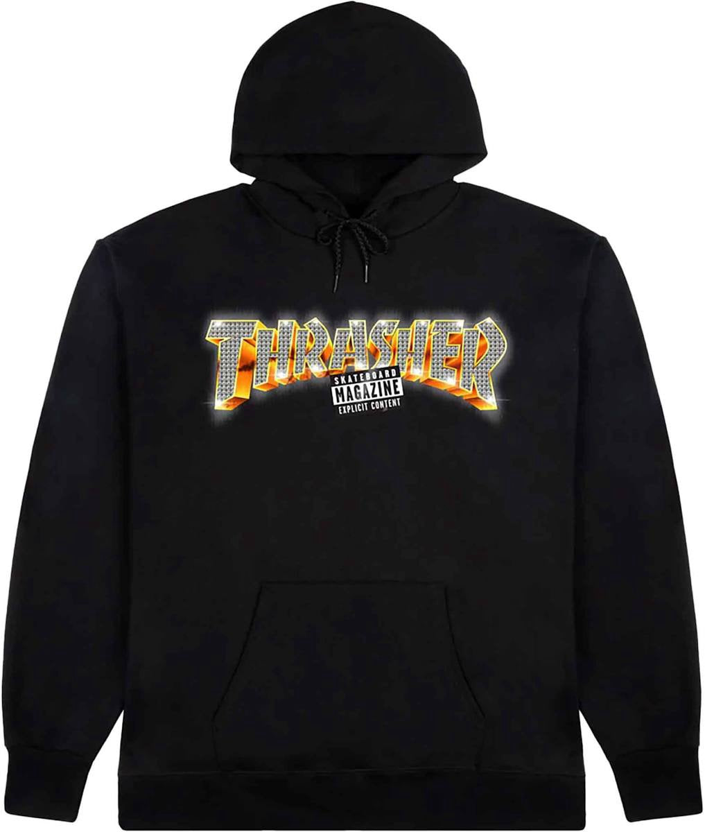 Thrasher Explicit Hoodie Black