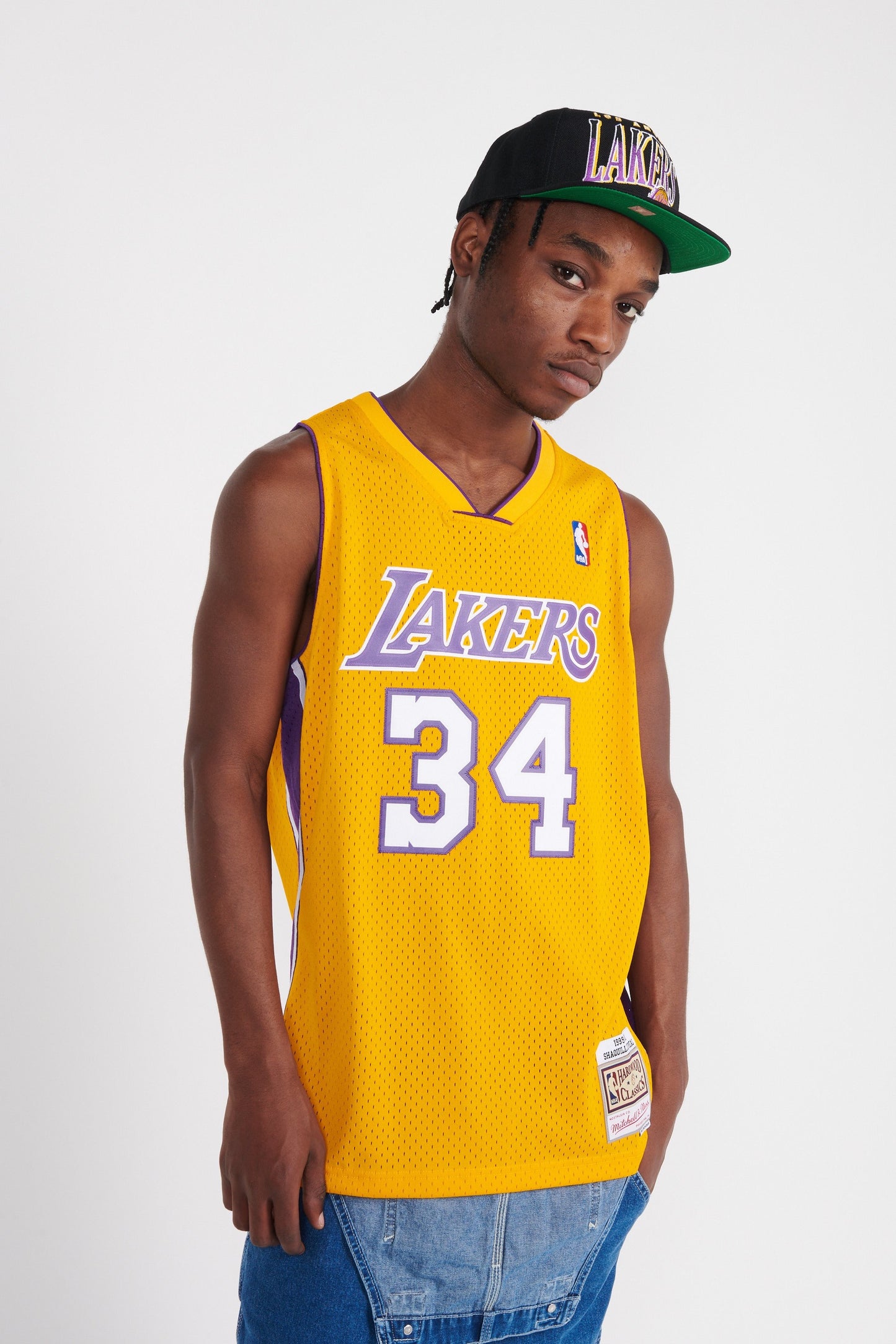 Mitchell & Ness NBA Swingman Home Jersey Lakers O'Neill