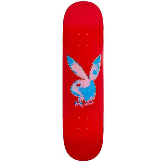 COLOR BARS - PLAYBOY ANDY WARHOL RED 8.25 SKATEBOARD DECK