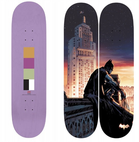 Color Bars Gotham Skateboard Set, Size 8.25 BATMAN