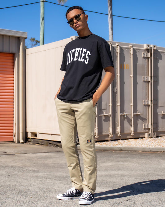 Dickies 811 Skinny Fit Double Knee Pant Mens's Desert Sand