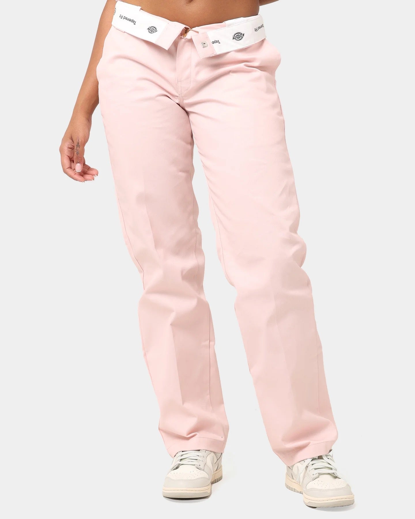 Dickies 875 Flat Front Tapered Original Fit Pants PINK