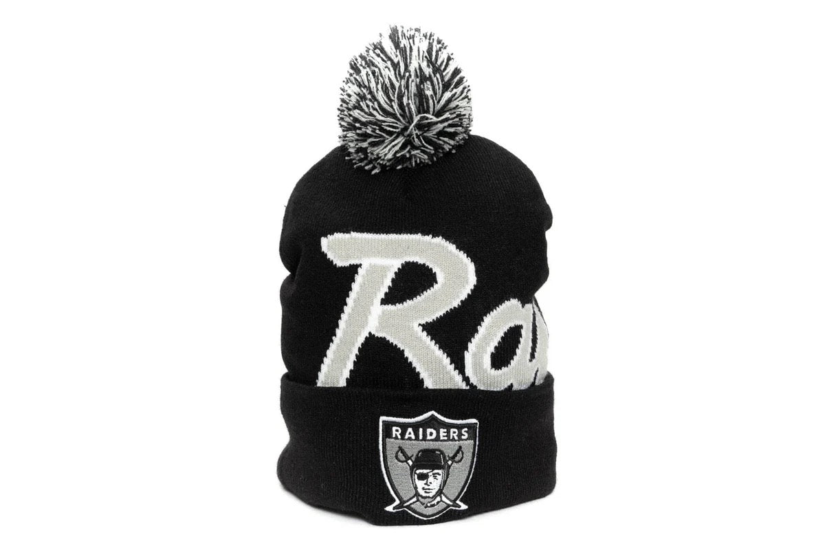 Mitchell & Ness Raiders Script Burst Beanie