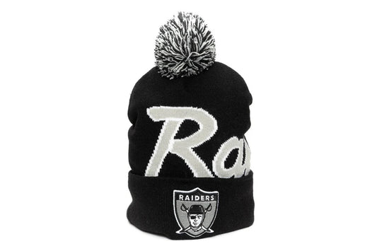 Mitchell & Ness Raiders Script Burst Beanie