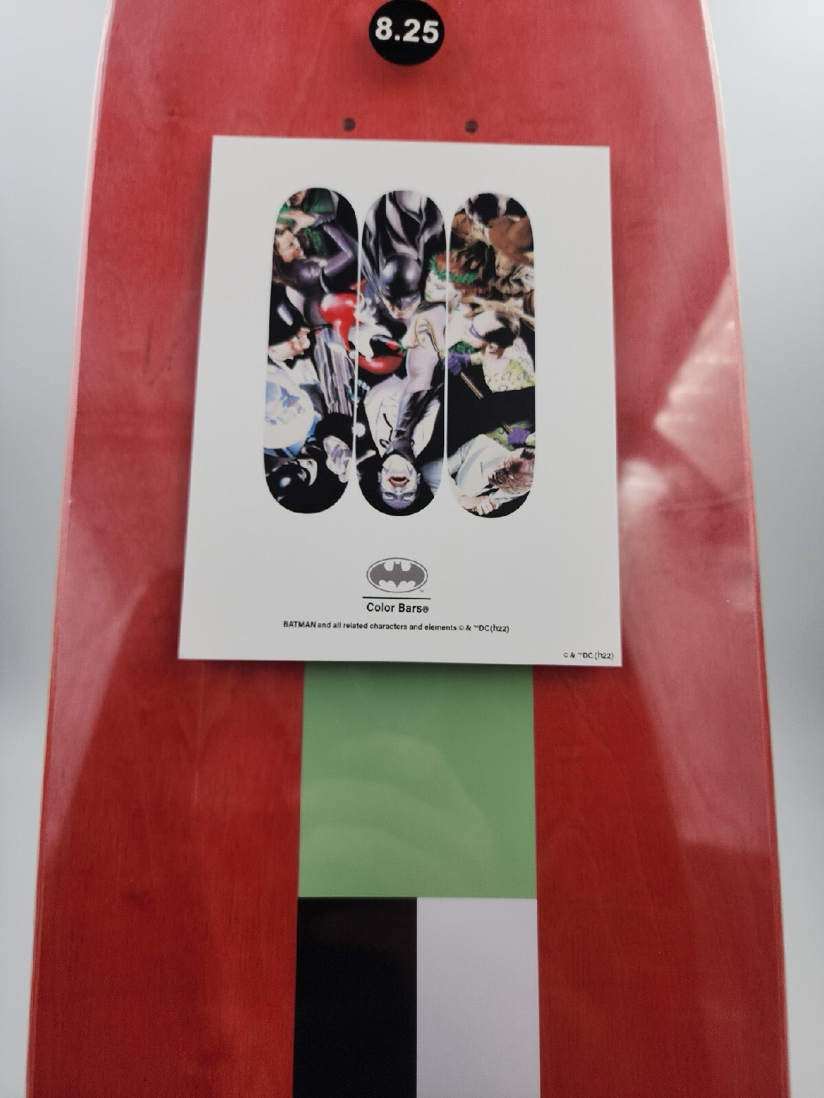 Color Bars x Batman Alex Ross Art Series Lot Full Set of 3 Skateboard Decks 8.25