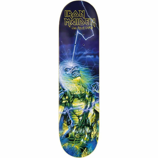 Zero x Iron Maiden Life After Death Skateboard Deck 8.25"