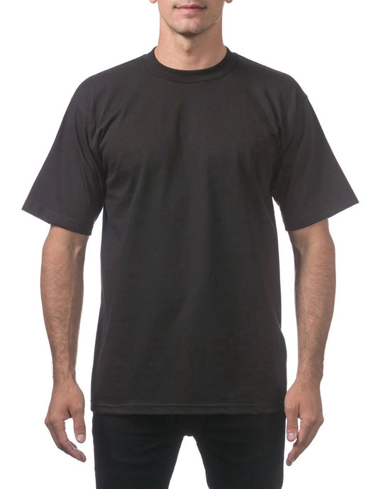 Pro Club Short Sleeve Heavyweight Tee Shirt Mens's  Black