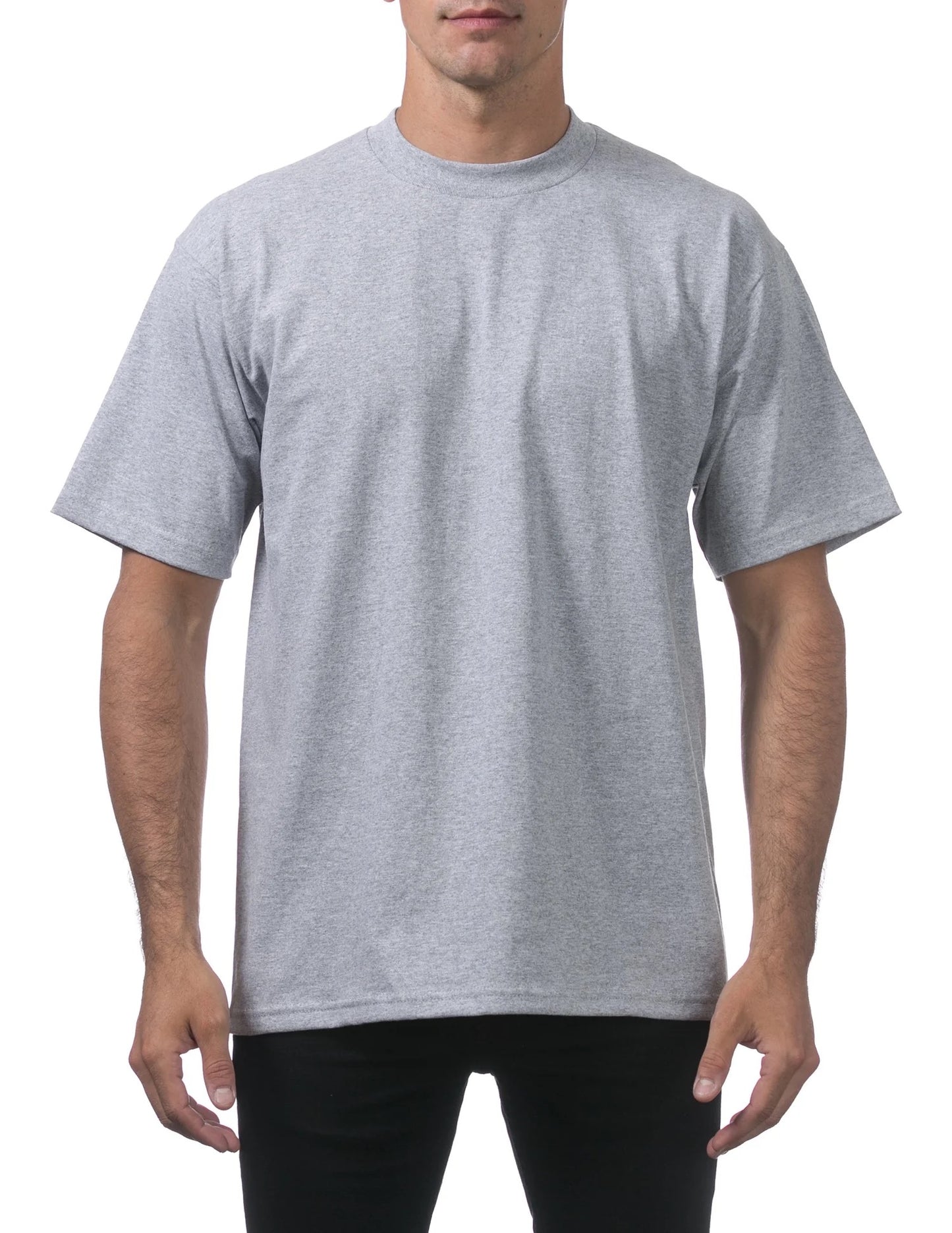 Pro Club Short Sleeve Heavyweight Tee Shirt Mens's Grey
