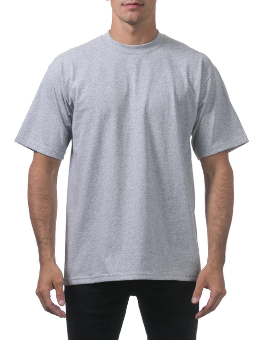 Pro Club Short Sleeve Heavyweight Tee Shirt Mens's Grey