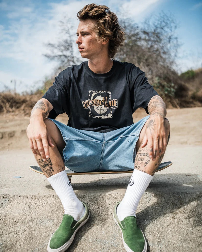 Volcom Billow 22" Denim Short Men's Blueprint