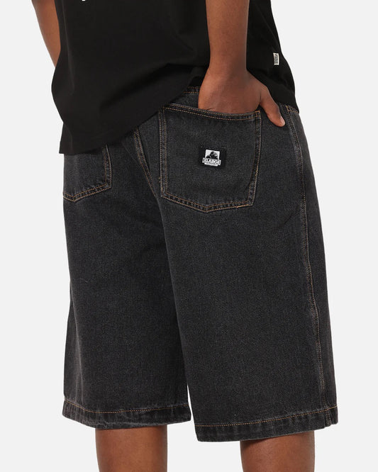 XLarge Drip Dry Bull Denim 91 Short Washed Black