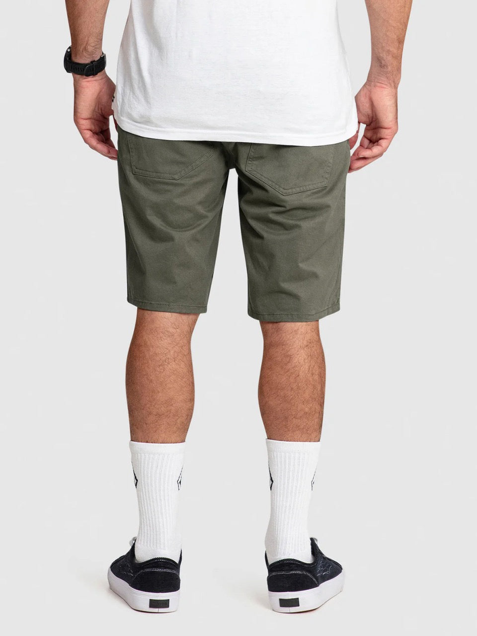 Volcom Solver Lite 5 Pocket Short Men's Army Green