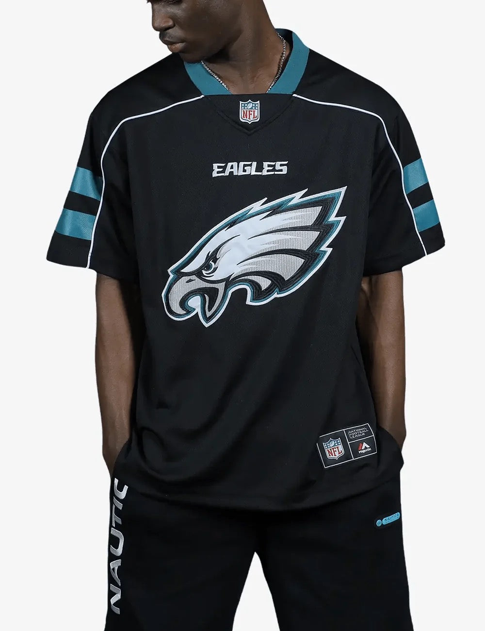Majestic Philadelphia Eagles NFL Fan Mesh Jersey