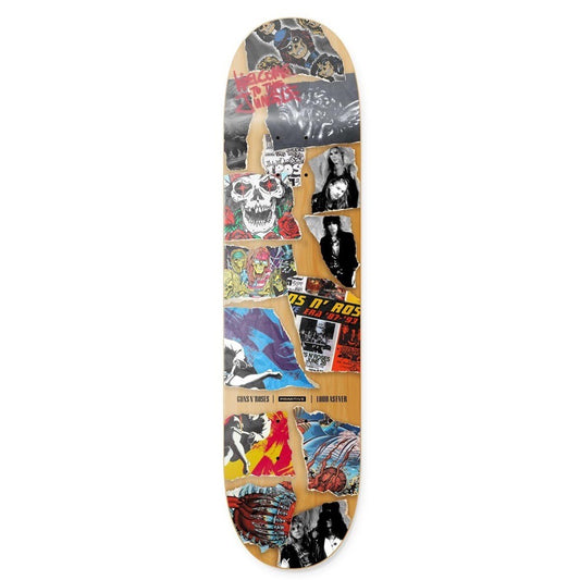 Primitive X Guns N Roses Sunset Team 8.25 Skateboard Deck