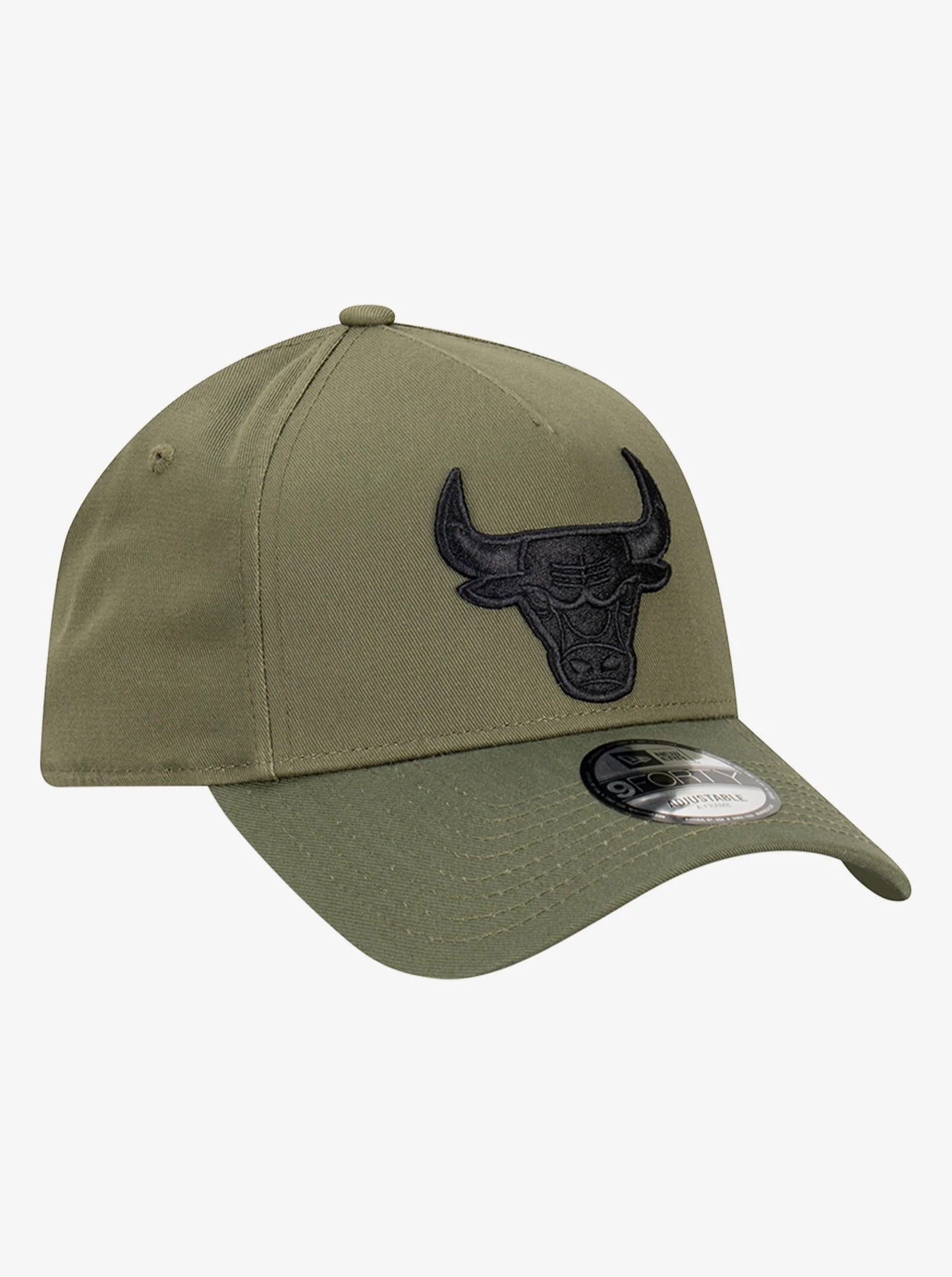 New Era Bulls 9FORTY A-FRAME SNAPBACK New Olive