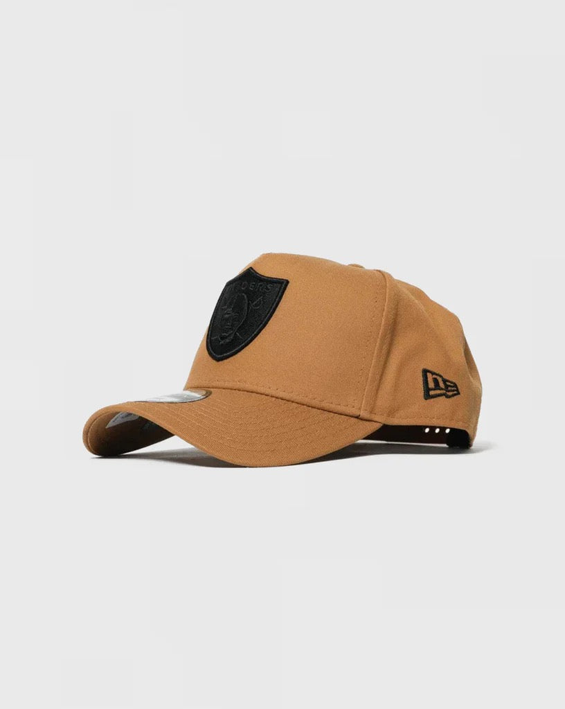 NEW ERA 940 A-FRAME LAS VEGAS RAIDERS CAP - WHEAT