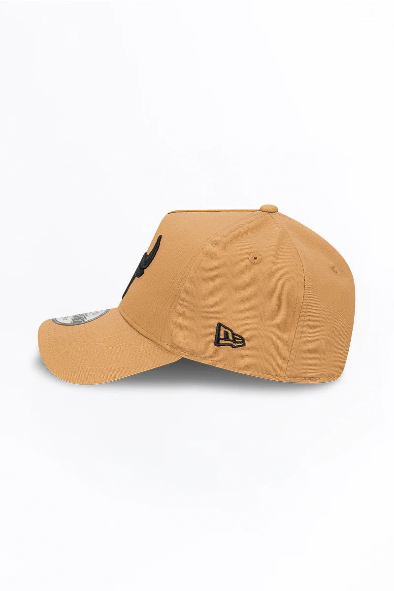 NEW ERA 940 A-FRAME CHICAGO BULLS CAP - WHEAT