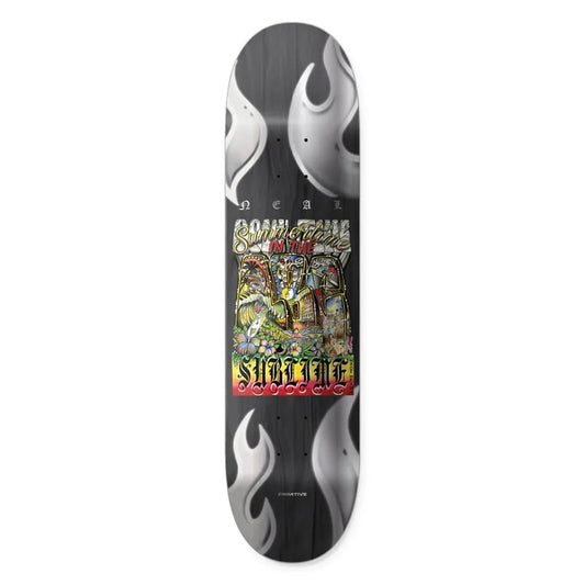 Primitive X Sublime Neighbors Neal Black 8.5 Skateboard Deck