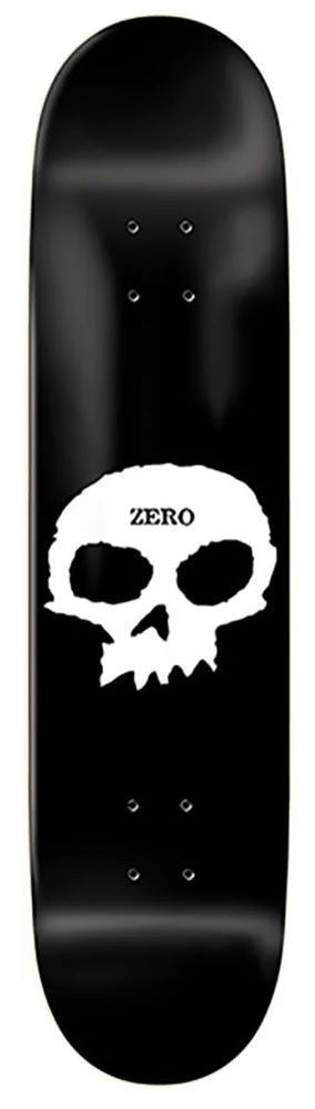 Zero Single Skull 8.5" Skateboard Deck