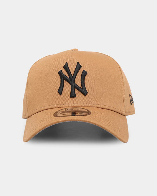 NEW ERA 940 A-FRAME NY CAP - WHEAT