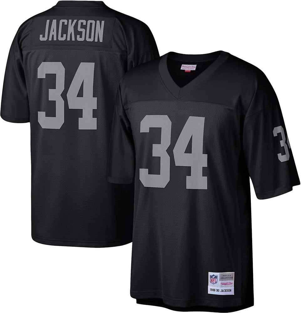 Mitchell & Ness NFL Raiders 1988 Bo Jackson Jersey Black