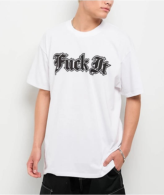 HUF Fuck It T-Shirt White