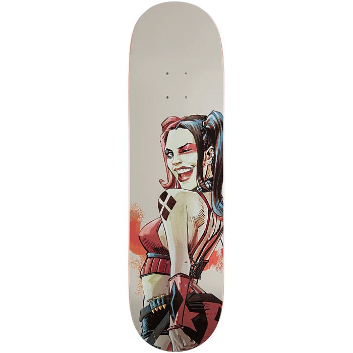Color Bars x DC Harley Quinn Femme Fatale 8.50 Skateboard Deck