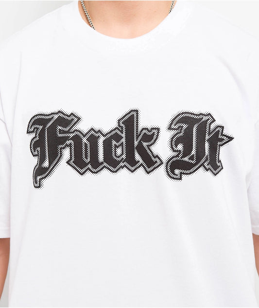HUF Fuck It T-Shirt White