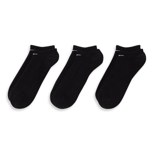Nike Socks Everyday Cushioned No Show 3 PAIRS Black