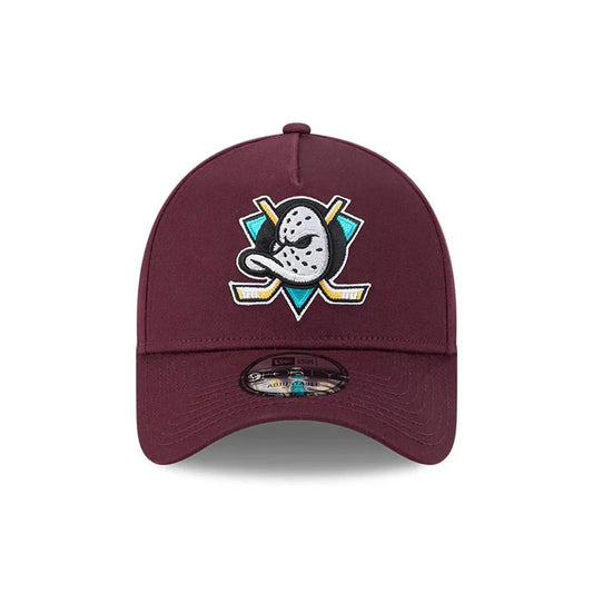 NEW ERA 940 A-FRAME RETRO DUCKS MAROON