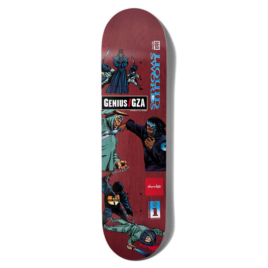 Chocolate Alvarez Interscope Liquid Swords Deck 8"
