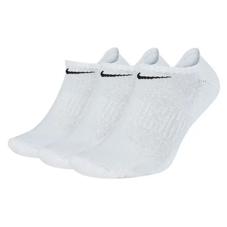 Nike Socks Everyday Cushioned No Show 3 PAIRS White