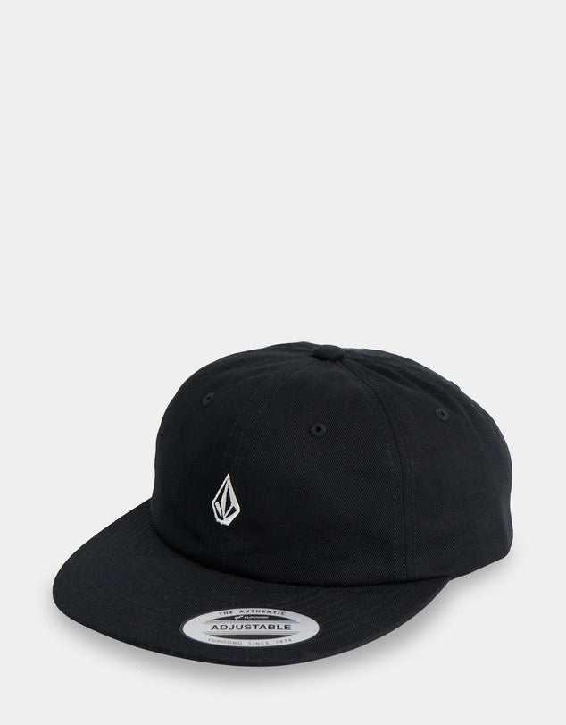 Volcom Full Stone Adjustable DAD CAP - BLACK