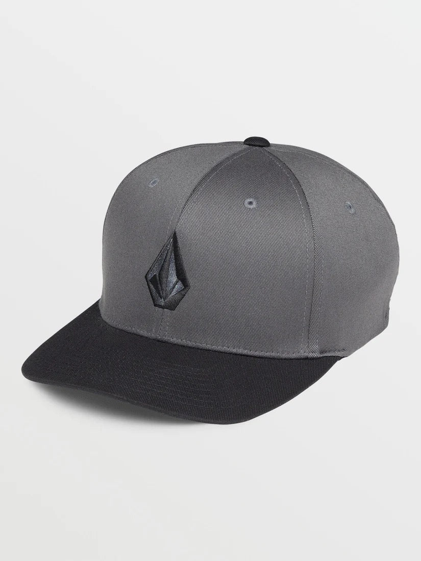 Volcom Full Stone FLEXFIT CAP - GREY/BLACK - SMALL/MEDIUM
