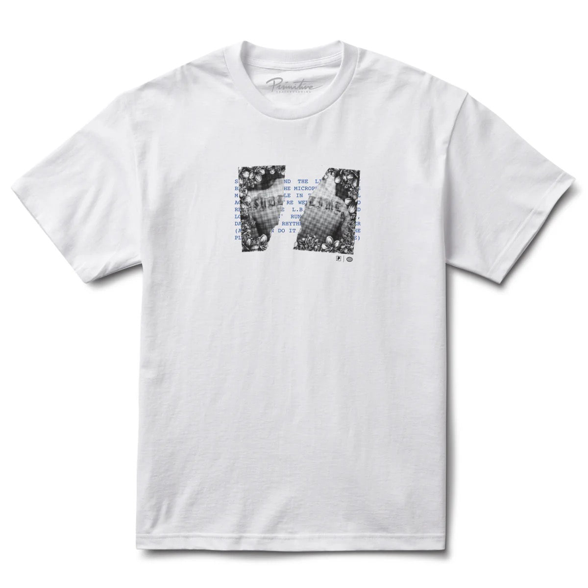 PRIMITIVE X SUBLIME RHYTHM HEAVYWEIGHT BOXY TEE White
