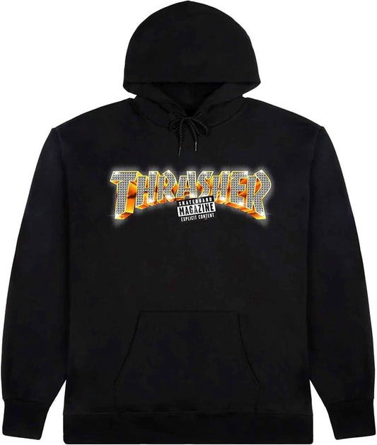 Thrasher Explicit Hoodie Black