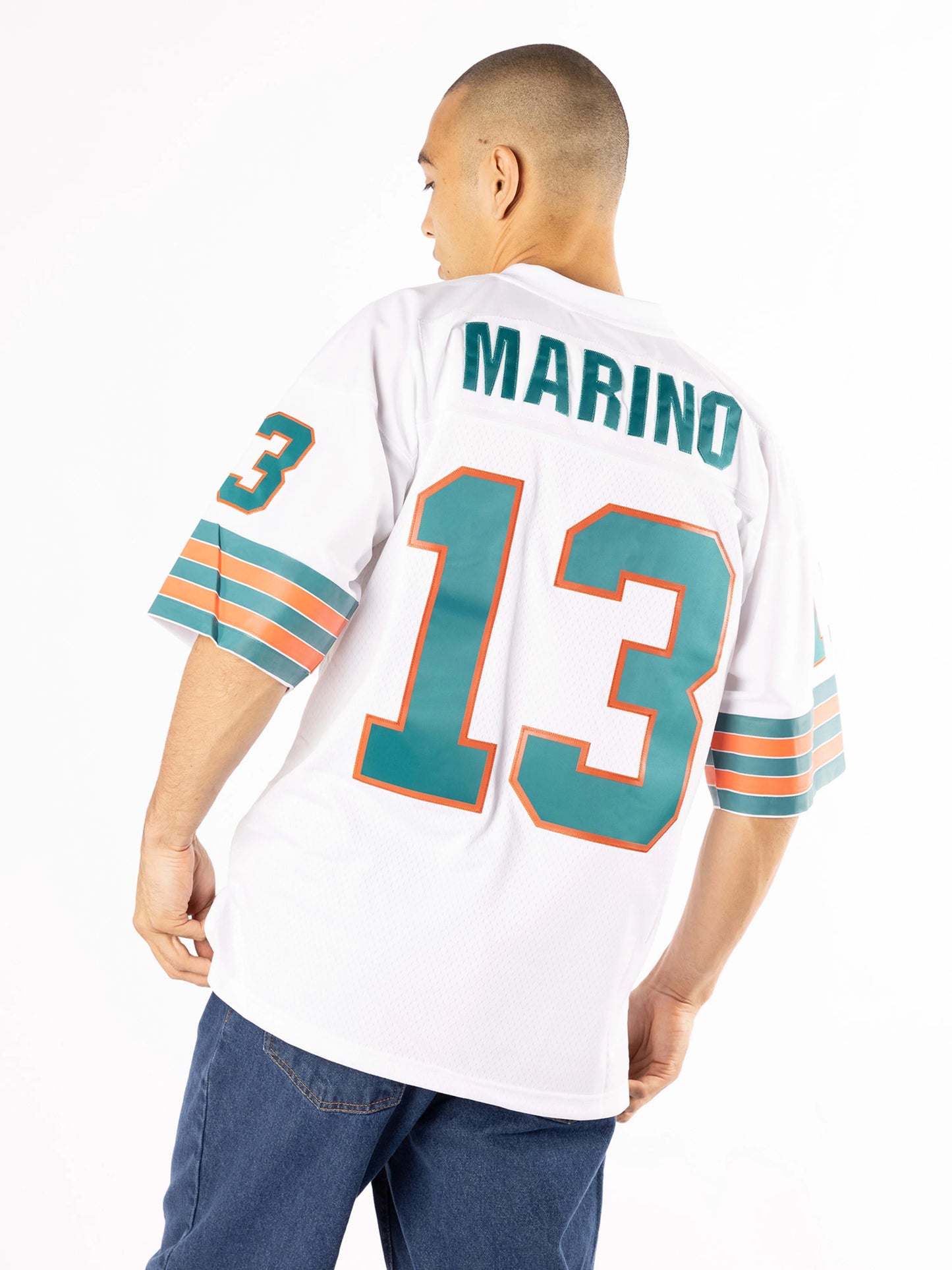 Mitchell & Ness NFL DAN MARINO 1984 MIAMI DOLPHINS ROAD LEGACY JERSEY