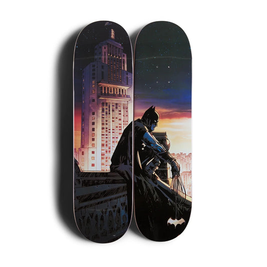 Color Bars Gotham Skateboard Set, Size 8.25 BATMAN