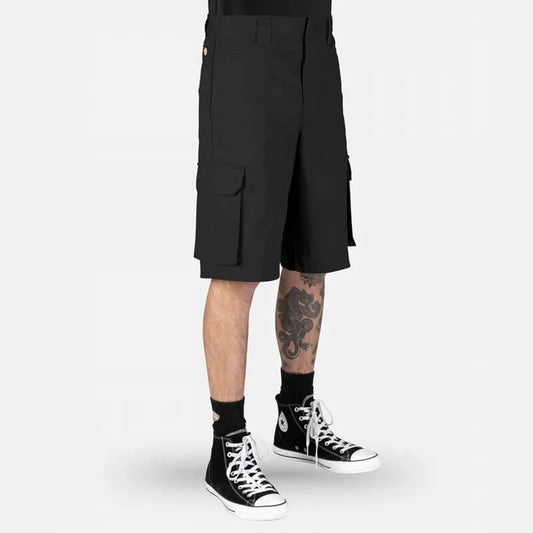 Dickies 131 Slim Straight CARGO Pocket Shorts Mens's Black
